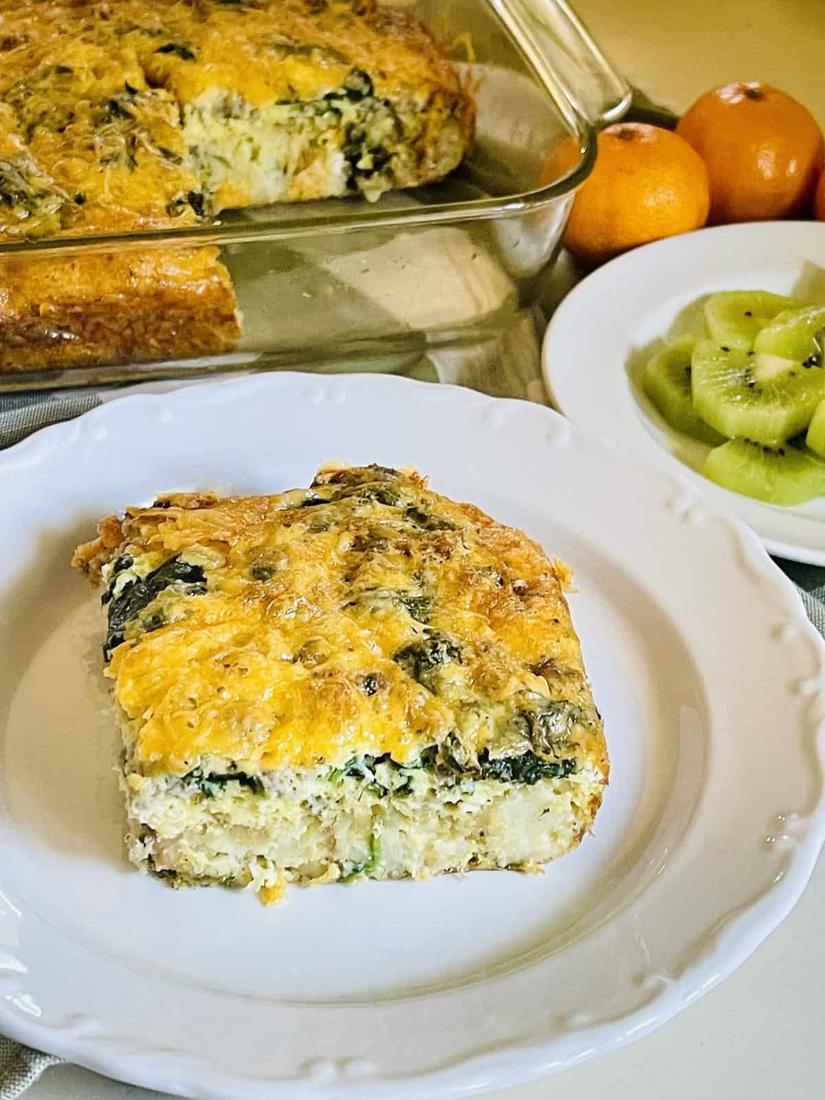 Breakfast Casserole for Two